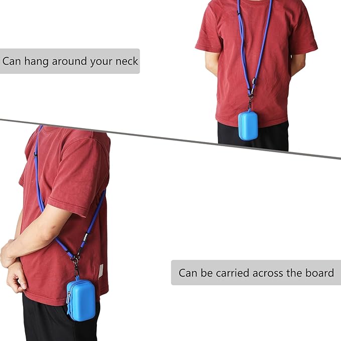 Tourmate Hard Storage Case for Digital KODAK PIXPRO FZ55/ FZ45/ FZ43/ FZ53 Camera,Travel Case for KODAK Friendly Zoom FZ41/FZ243/FZ245/FZ255/KODAK EKTAR H35N/H35(Only Box) (PU, Blue)