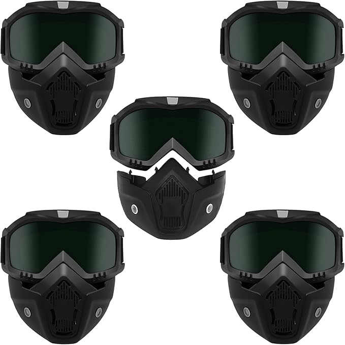 Mask for Welding and Cutting with Anti-Glare Welding Helmet, Anti-Dust, Large Viewing Welding Hood