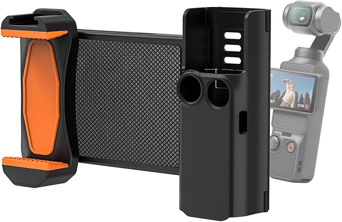 Pocket3 Phone Extension Holder for DJI Osmo Pocket 3 Camera Handle Accessories Cold Shoe Adapter Expansion Mount Mic Light Tripod Lens Filter SD Card Storage Case