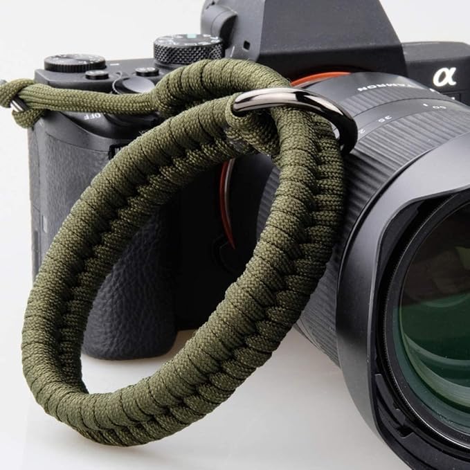 Wrist Strap for DSLR/Mirrorless Camera, Quick Release Hand Strap with Safer Connector (Green)