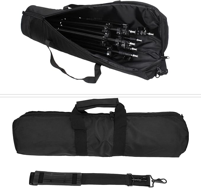 Heavy Duty Tripod Carrying Bag with Shoulder Strap, Padded Carrying Case Tripod Storage Bags for Photographers Artists Monopod (70cm*12cm)