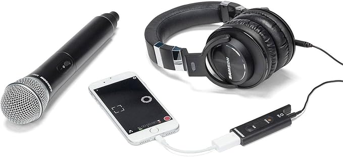 SAMSON Stage XPD2 Handheld USB Digital Wireless Q6 Microphone Mic+Clip