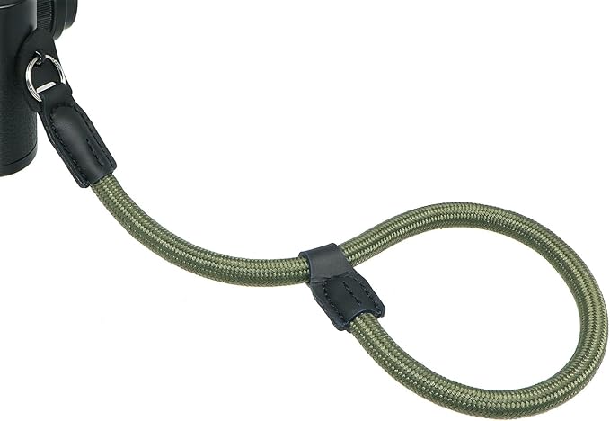HITHUT Adjustable Rope Camera Wrist Strap Hand Strap for SLR DSLR Digital Mirrorless Cameras Green