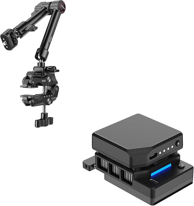 ULANZI HD02 Magic Arm Super Clamp Kit and CU01 Camera Cooler Kit