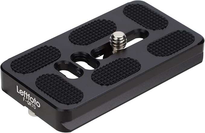 70mm Universal Camera Quick Release Plate, QR Plate,Quick Shoe Plates Fits Arca Swiss Standard Clamp for DSLR Camera Tripod Ballhead