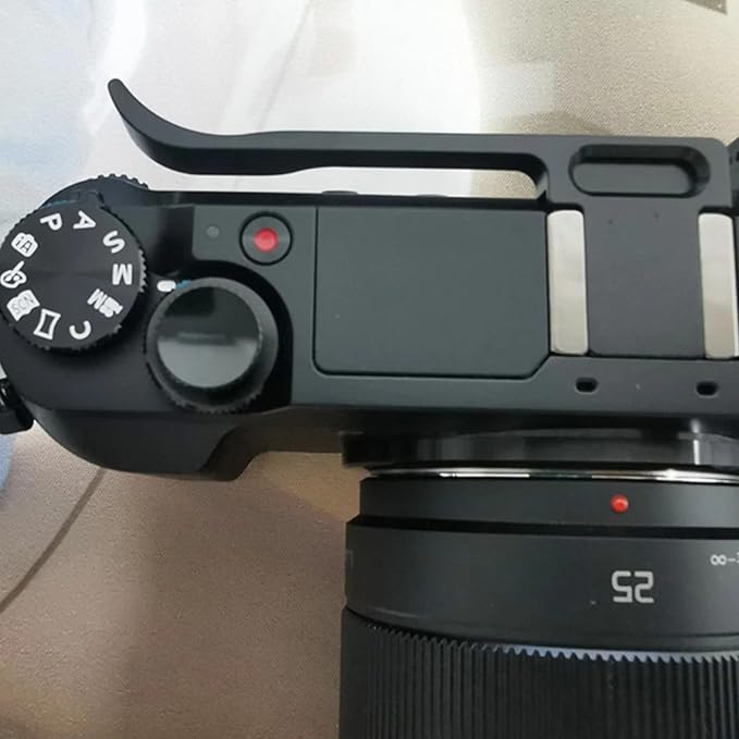 Metal Thumbs up Hot Shoe Grip for panasonic GX85 GX80 LX100 Aluminum Camera Accessories(BK)
