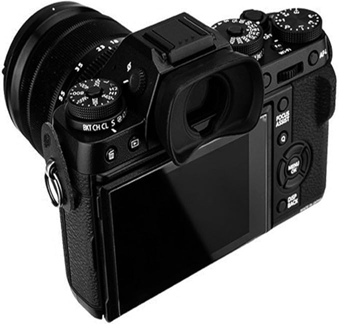 SZZCNOX Soft Silicone Camera Viewfinder Eyecup Eyepiece Eyeshade for Fujifilm XTL/XT4/XT1/XT2/XT3/XH1 Cameras, Eye Cup Replacement for Fuji Fujifilm X-T4 GFX-50S GFX100S Camera Viewfinder Cover
