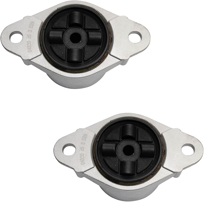 TRQ Rear Upper Shock Mount Kit Compatible with 18-22 Ford EcoSport 11-19 Fiesta 11-14 Mazda 2