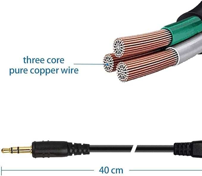 Foto&Tech 3.5mm DC0 Camera Remote Control Shutter Release Cable Cord for Nkon Z8 Z9 D810 D850 D700 D500 D300 D200 D5 D6 D3 D1