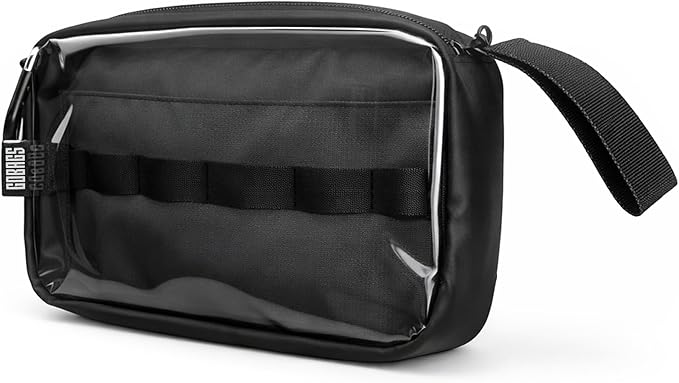 GOBAGS NEO Production Zipper Bags - Electronics & Camera Accessories Bag - Cable organizer, Gear Accessory Pouch, Travel Camera Essentials (Small, Black)