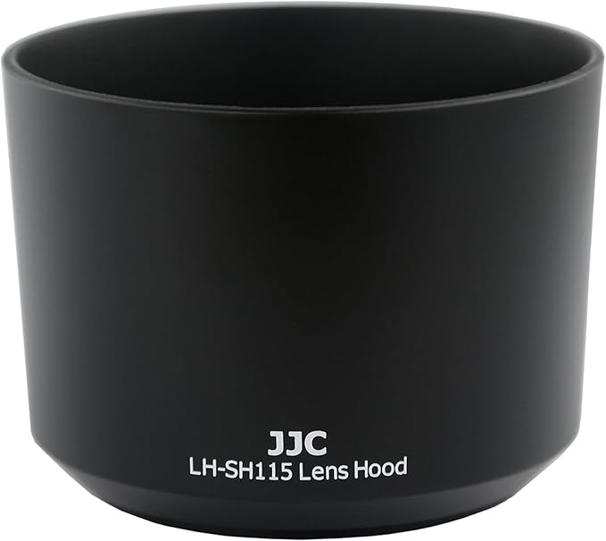 JJC ALC-SH115 Bayonet Reversible Lens Hood Shade for Sony E 55-210mm f/4.5-6.3 OSS SEL55210 Lens, Replaces Sony ALC-SH115 Lens Hood, Allows to Attach 49mm Filter & Sony Lens Cap, No Vignetting