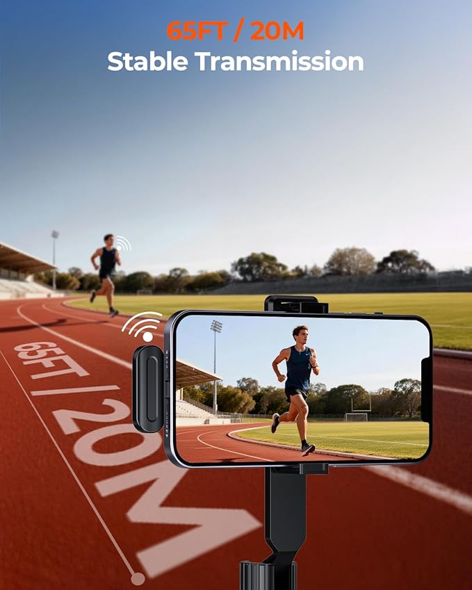 PQRQP Wireless Mini Microphone for iPhone/iPad/Android: 2 Pack Lavalier Microphone for Video Recording, High-Fidelity Audio iPhone Mic with USB-C for Content Creators, Bags & Cases
