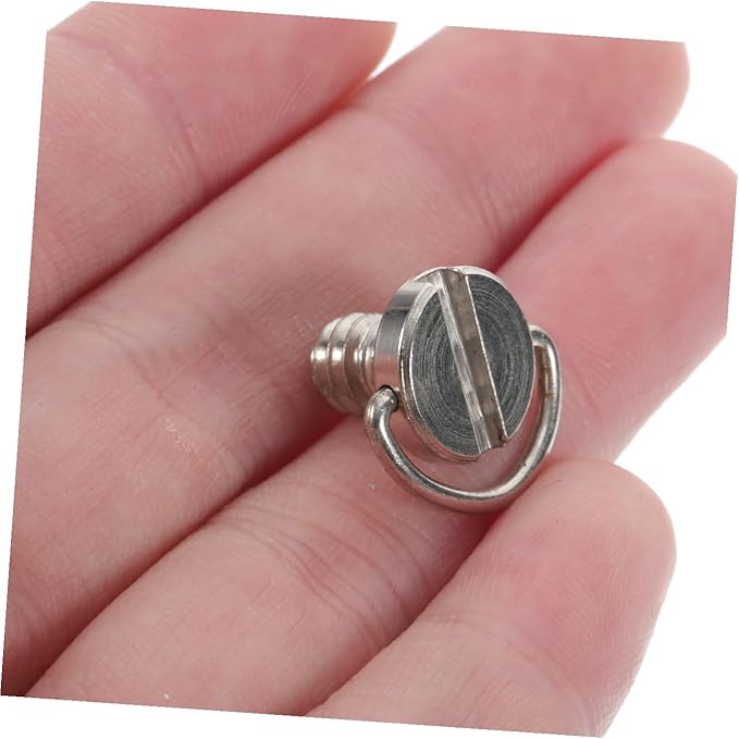 Generic D Ring Camera Mount Screws 1/4 Inch Tripod Adapter Screws for Camera Base