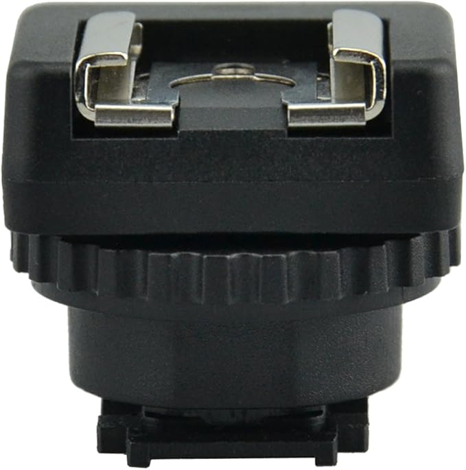 JJC Cold Shoe Mount Adapter for Sony Multi Interface Shoe to Universal Cold Shoe Compatible with Sony Handycam Camcorder HDR-AX53 AX33 AX100 CX675 CX900 CX610E CX530E CX510E CX400E PJ810E PJ790E