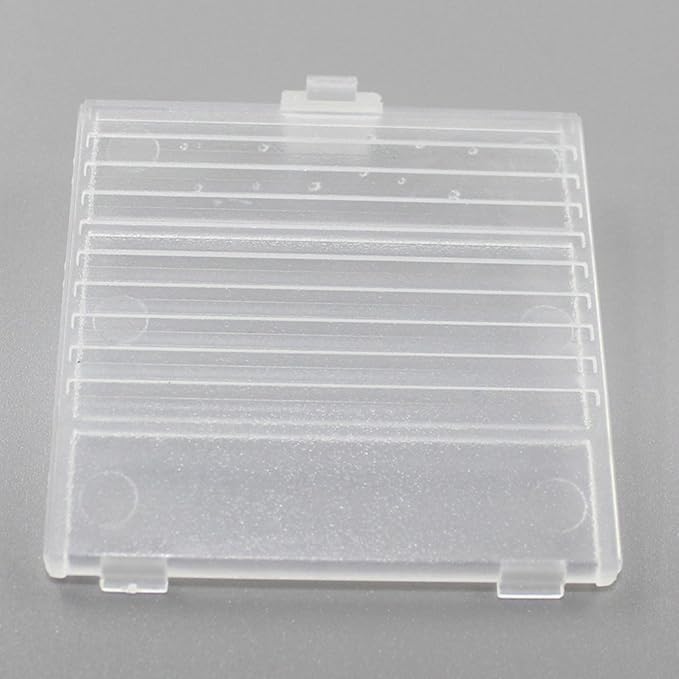 Ambertown Replacement Clear Battery Door Cover for Original Game Boy GB System DMG Console