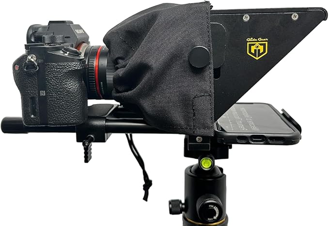 Glide Gear TMP 75 Teleprompter - Laptop, DSLR, Smartphone - Carry Case, No Assembly