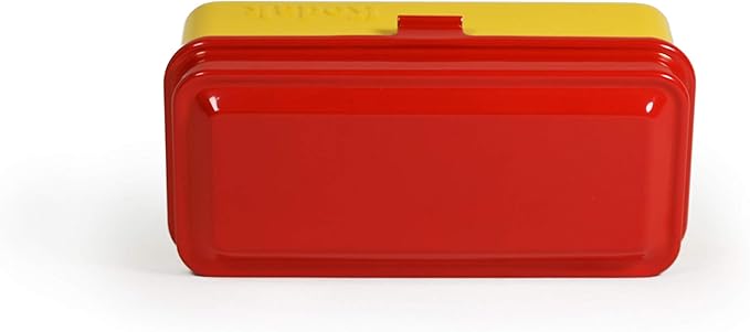 KODAK 120/135 Film Case - for 8 Rolls of 120 Films / 10 Rolls of 35mm Films - Retro Steel Case to Sort & Safeguard Film (Film is not Included) (Red)