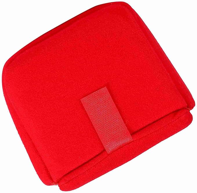 DLSR Camera Bag, Insert Pad Shockproof Insert Protection Camera Case Bag Organizer Accessory for Photographing Padded Camera Pouch Camera Insert Bag (Red)