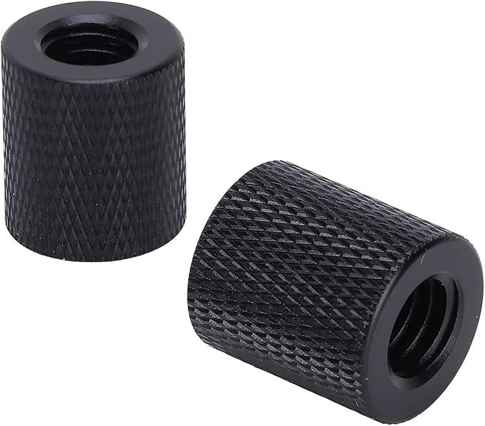 VINGVO 3/8 to 1/4 Tripod Adapter, Female 3/8 Inch‑16 to Female 1/4 Inch‑20 Aluminum Alloy Thread Adapter 16mm Outer Circle Diameter for Tripods, Ball Heads, Monopod, Light Stands