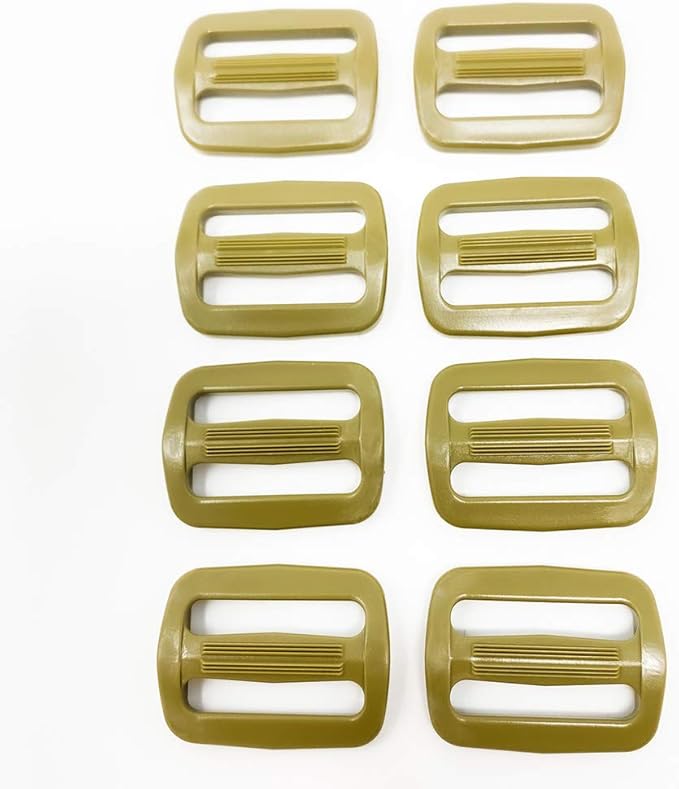 Triglide Slides - 1 Inch Strap Adjuster and Slider - Webbing Buckles Tri Glide Slide