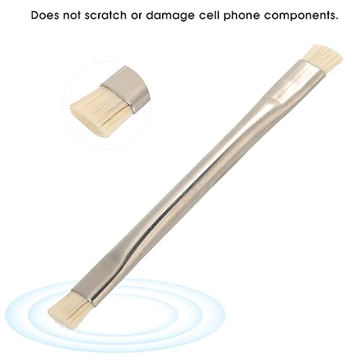 Anti-Static Brush, 2pcs Antistatic ESD Brush Motherboard Cleaning Tools Cleaning Brush Kit for Keyboards, Cell Phone Parts, Computer Fans