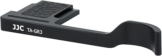 JJC TA-GR3 Thumbs Up Grip for GR III GR IIIx Camera, GR IIIx Thumbs Grip, GR III Thumbs Up Grip, Made of Premium Aluminium Alloy, Hot Shoe Grip Compatible with Ricoh GRIII GRIIIx