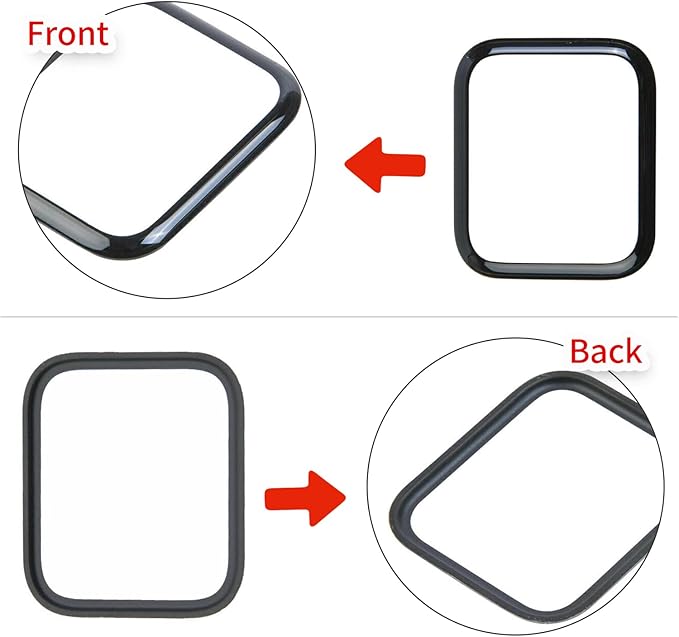 Compatible with Apple Watch Series 4 40mm Screen Replacement - Front LCD Glass Lens Replacement Repair Kit & Watch Glass Repair(No LCD Screen and Touch Digitizer)