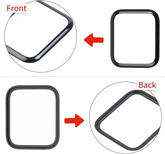 Compatible with Apple Watch Series 2/3 42mm Screen Replacement - Front LED Glass Lens Replacement Repair Kit & Watch Glass Repair (No LCD Screen and Touch Digitizer)(Series 2/3 42mm)