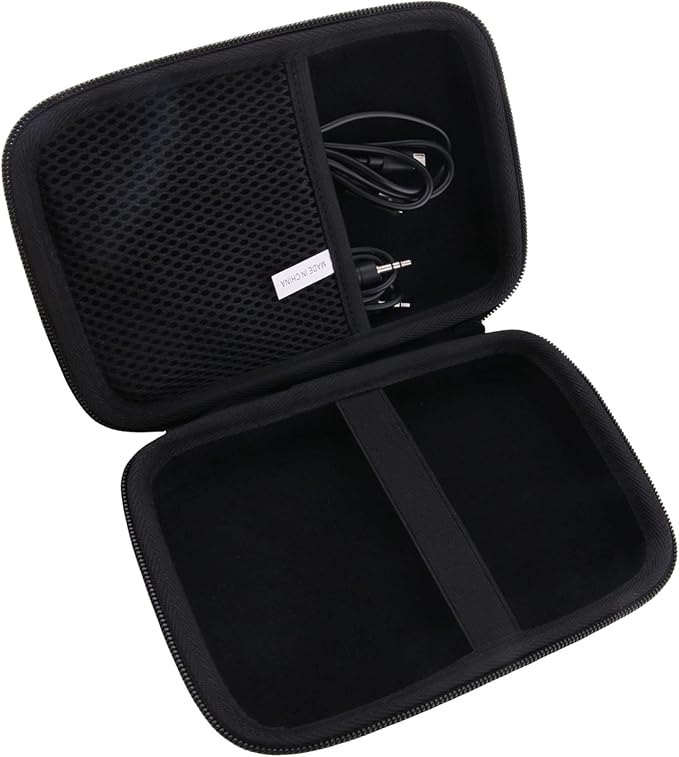 JINMEI Hard EVA Carrying Storage Case Compatible with Canon SELPHY QX20 / SELPHY Square QX10 Compact Photo Printer Protective Travel Storage Box (Black)