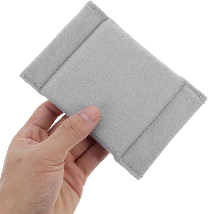 VILLCASE 4pcs Camera Bag Divider Camera Bag Compartment Divider Lens Protection Insert Backpack Inserts Lens Separator Pad Grey Fiber Fleece