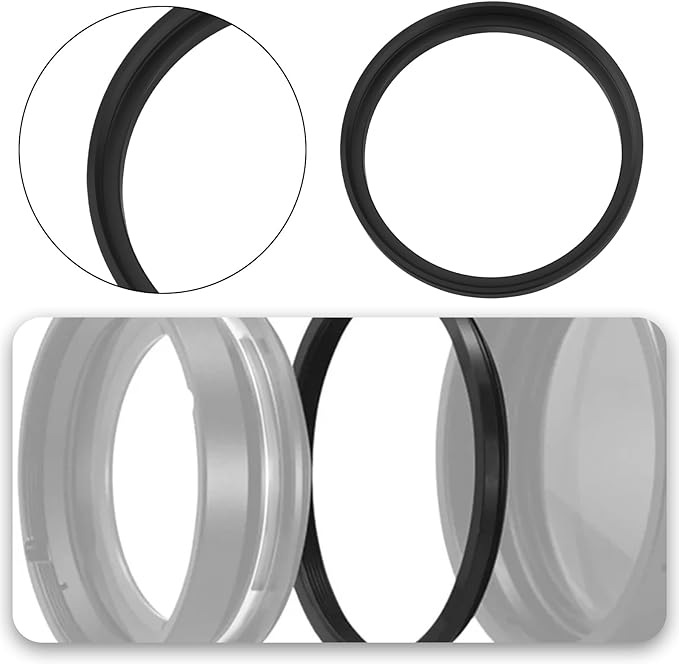 ECSiNG 1PC 40mm-40.5mm Step up Filter Ring 40mm Male to 40.5mm Female Lens Adapter Easy Lens Conversion for Using Filters Across Different Lens Sizes