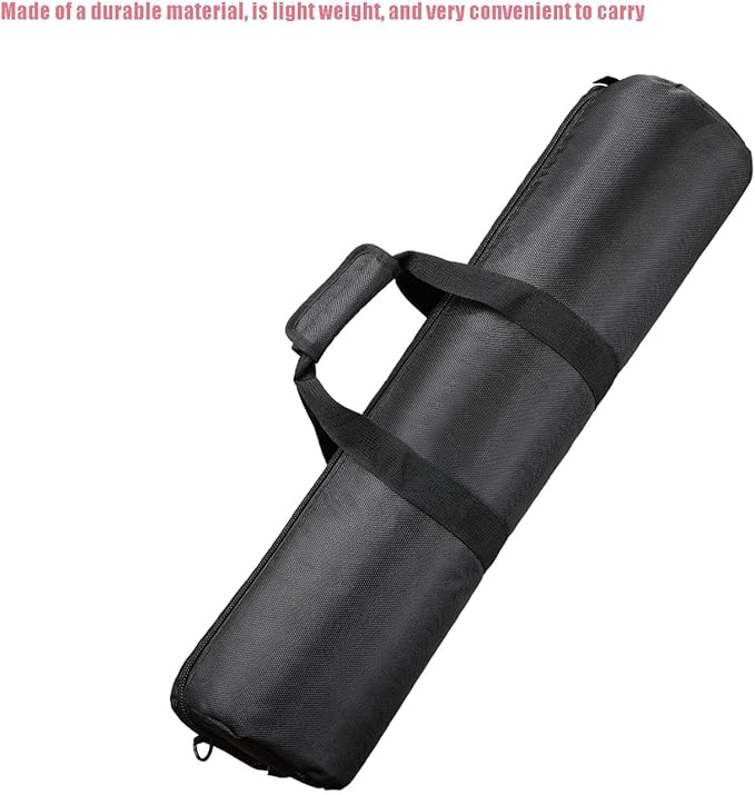 47x8x8 inch/120x20x20cm Tripod Carrying Case Heavy Duty Oxford Photographic Package Bag with Shoulder Strap Padded for Light Stand, Tripods, Monopods, Umbrellas, Softbox, Boom Stands