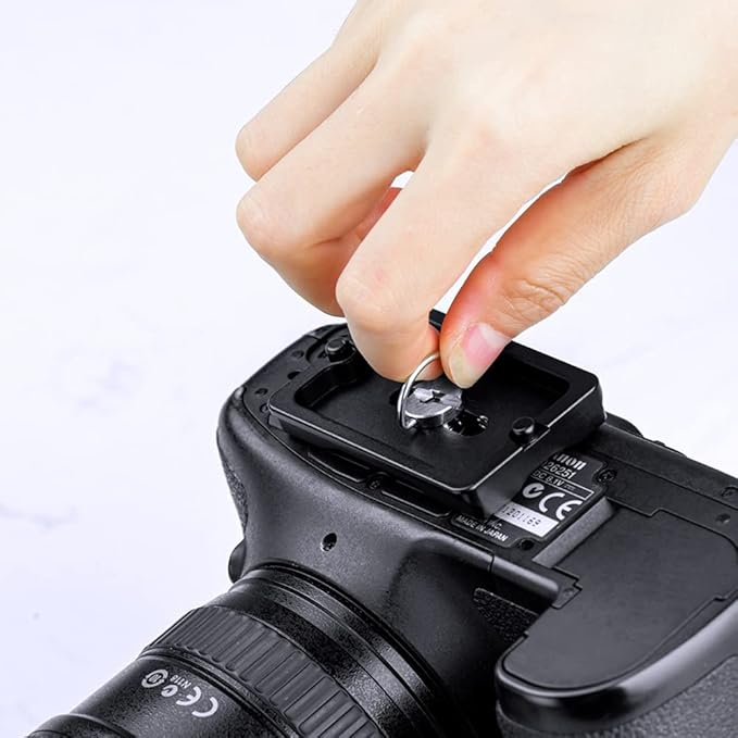 K&F Concept K-28 Camera Tripod Quick Release Mounting Plate 2 Pack