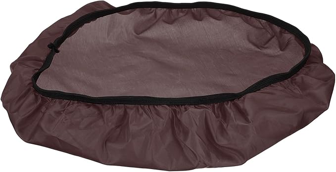 PATIKIL 17" 42cm Soft Diffuser Lamp Cover, Cloth Diffuser Strobe Reflector Lamp Sock for Flashing Light Dish Photography Studio, Brown