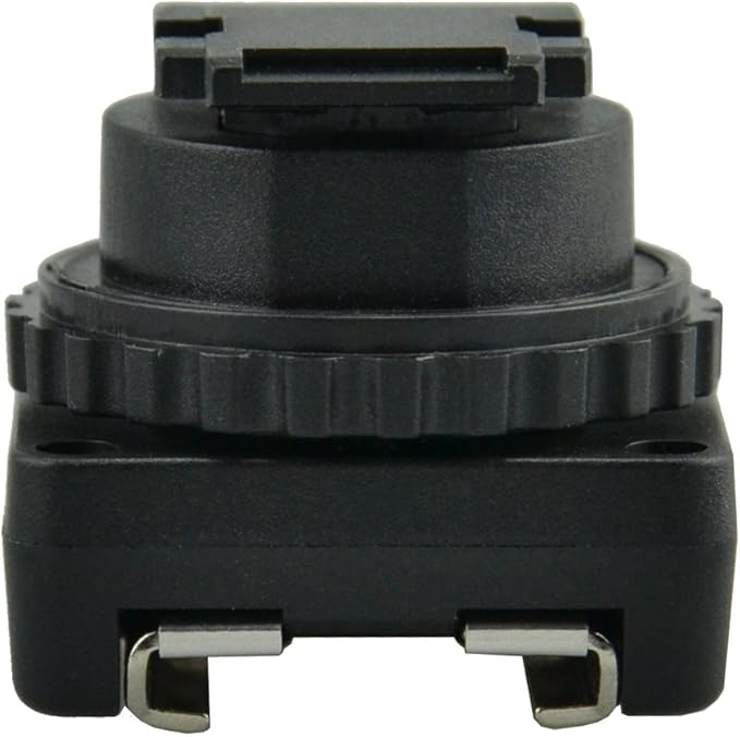 JJC Cold Shoe Mount Adapter for Sony Multi Interface Shoe to Universal Cold Shoe Compatible with Sony Handycam Camcorder HDR-AX53 AX33 AX100 CX675 CX900 CX610E CX530E CX510E CX400E PJ810E PJ790E