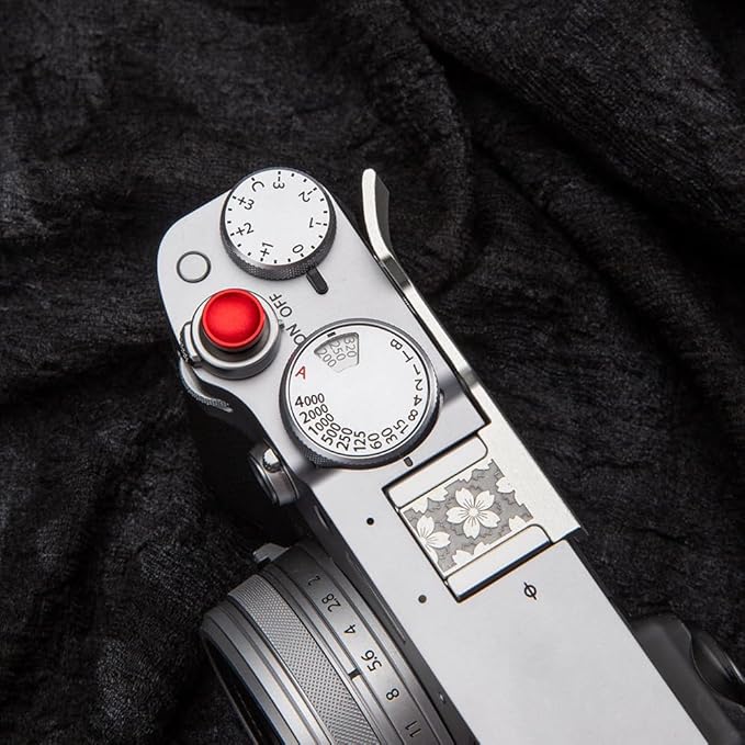 Metal Camera Thumbs Grip with Hot Shoe Cover for Fujifilm X100V/X100VI Camera Hot Shoe Thumb Support (X100V/X100VI-Thumbs Grip)
