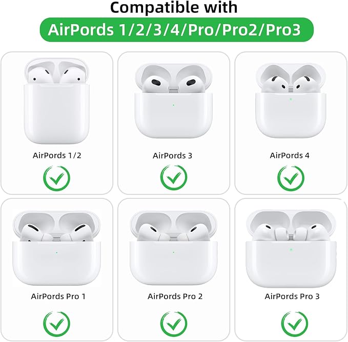 MOLOVA for Earbuds Carrying Case, Small Oval Storage Cases, Portable Storage Earbud Pouch Bag for Earbuds, in-Ear Headphones, Earphones, Headsets, USB Charging Cable, Black