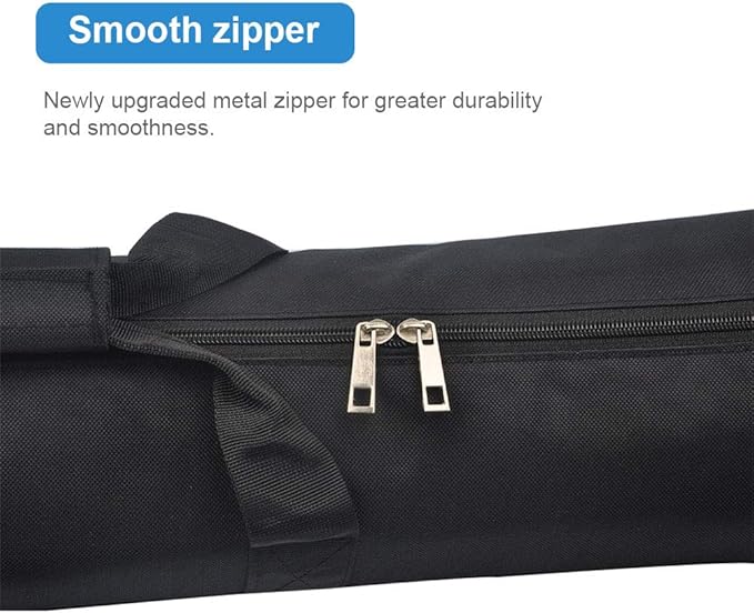 Padded Tripod Carrying Bag Heavy Duty Photographic Tripod Carrying Case with Shoulder Strap and Handle (90)