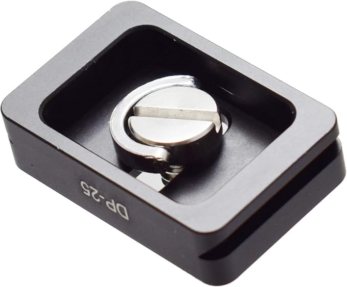 Desmond P-25 25mm QR Lens / Camera Body Plate Arca Compatible & D-Ring P25 DP-25