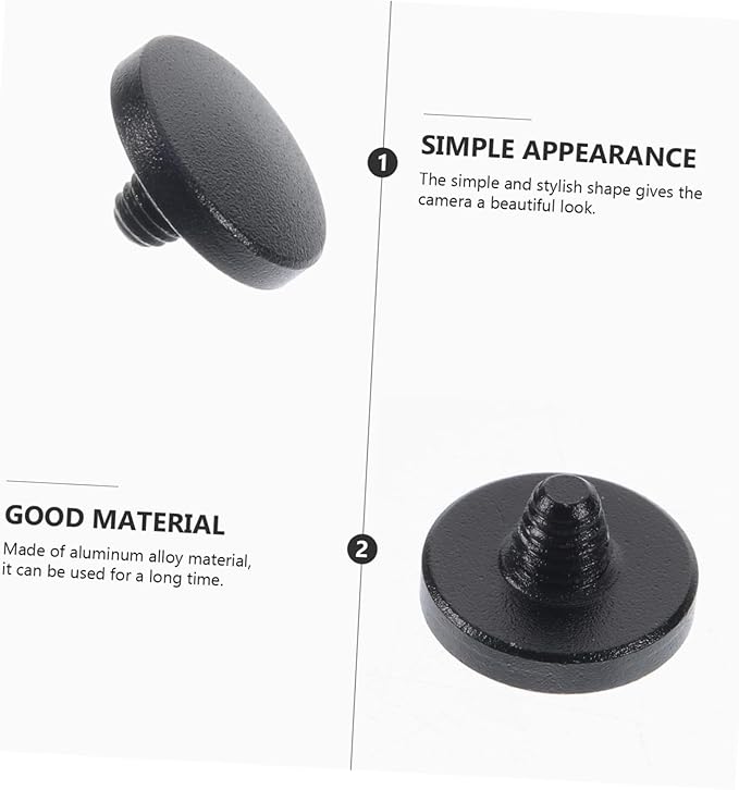 POPETPOP 3Pcs Aluminum Alloy Camera Shutter Release Button Lightweight Soft Easy Installation for Camera Models Stylish Colors for Unique Compositions