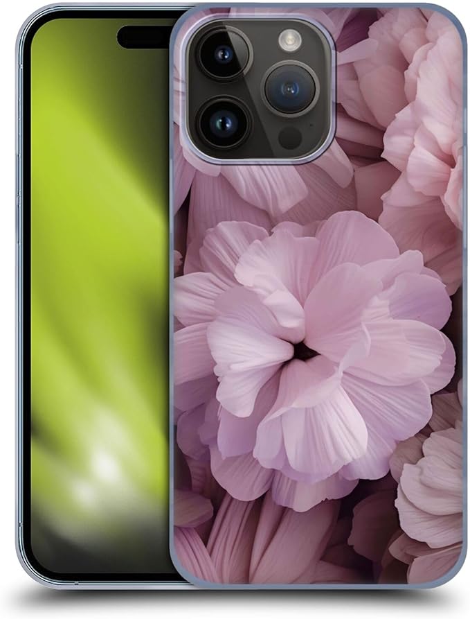 Head Case Designs Officially Licensed LebensArt Romance Birds and Floral Hard Back Case Compatible with Apple iPhone 15 Pro Max