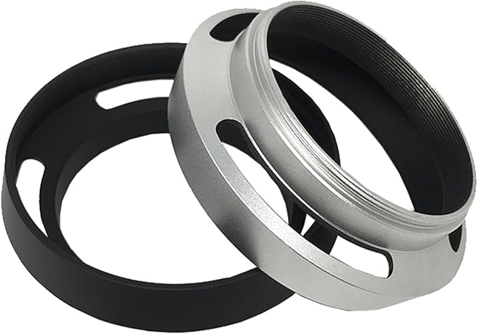 Lens Hood Sunshade Metal Vented Camera Sun Blocker Reduce Reflection 37mm 40.5mm 43mm 46mm 49mm 52mm Screw-in