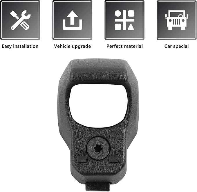 for JL Back Up Camera Cover Compatible with Jeep Wrangler JL 2018-2023