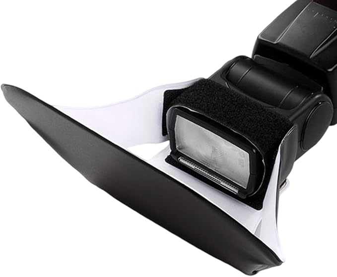 Universally Flashing Reflector Diffuser for DSLR Cameras Soften Bright Light Enhances Photo Portable Accessory DSLR Camera Softbox Diffuser