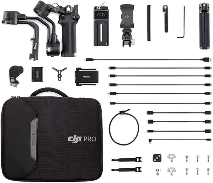 DJI CP.RN.00000124.02 RSC 2 3-Axis Gimbal Stabilizer Pro Combo for DSLR Cameras - (Renewed)