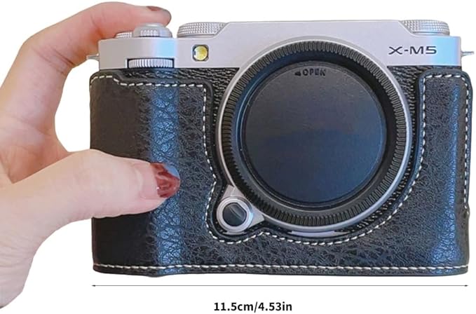 ECVGHD Protective PU Half Case for XM5 Protector Easy Battery Access