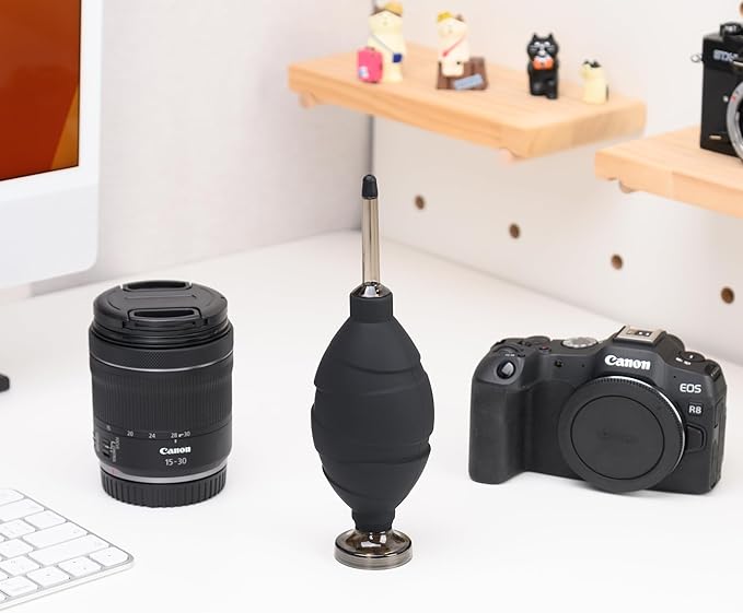 JJC Professional and Safe Dust Free Clean Air Blower Blaster for Digital SLR Mirrorless Camera Sensor CCD CMOS, Lenses, Filters and Other Sensitive Electronic Equipment