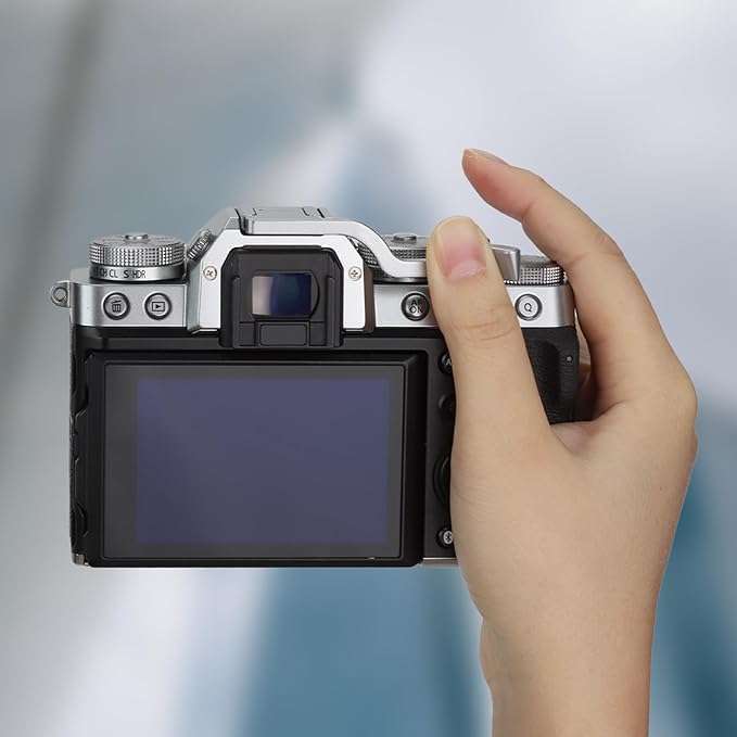 Haoge Thumb Up Rest Hand Grip for Fujifilm XT5 (Silver for Fuji X-T5)
