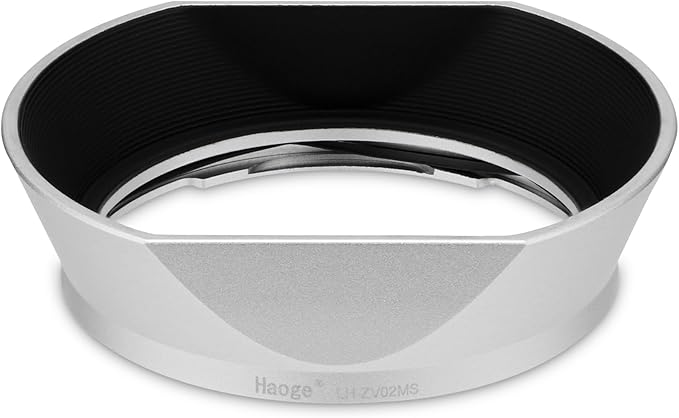 Haoge Square Metal Lens Hood for Voigtlander NOKTON 35mm f1.4, 40mm f1.4, 50mm f1.5 Aspherical II 28mm F1.5 VM Lens,Carl Zeiss Biogon T* 35mm f2 35mm f2.8 ZM, Planar T* 2/50 50mm f2 ZM