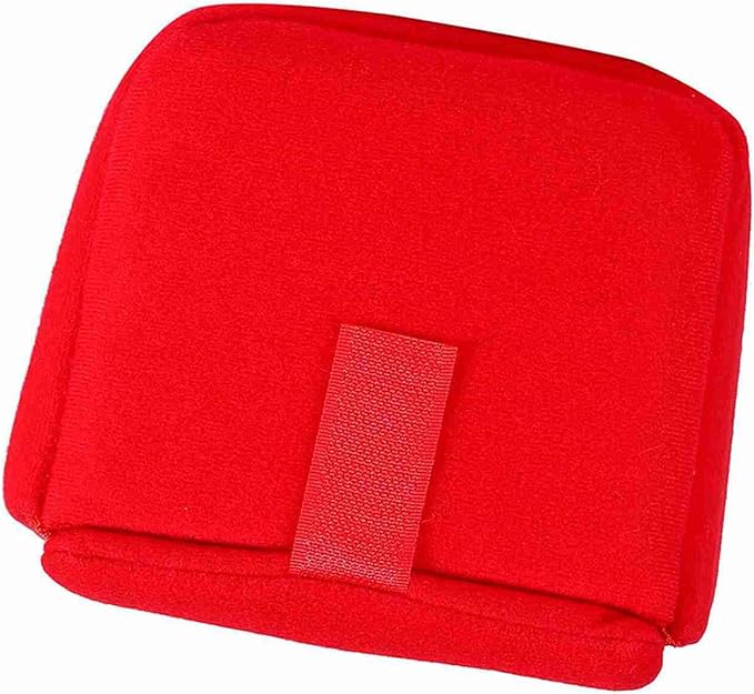 DLSR Camera Bag, Insert Pad Shockproof Insert Protection Camera Case Bag Organizer Accessory for Photographing Padded Camera Pouch Camera Insert Bag (Red)